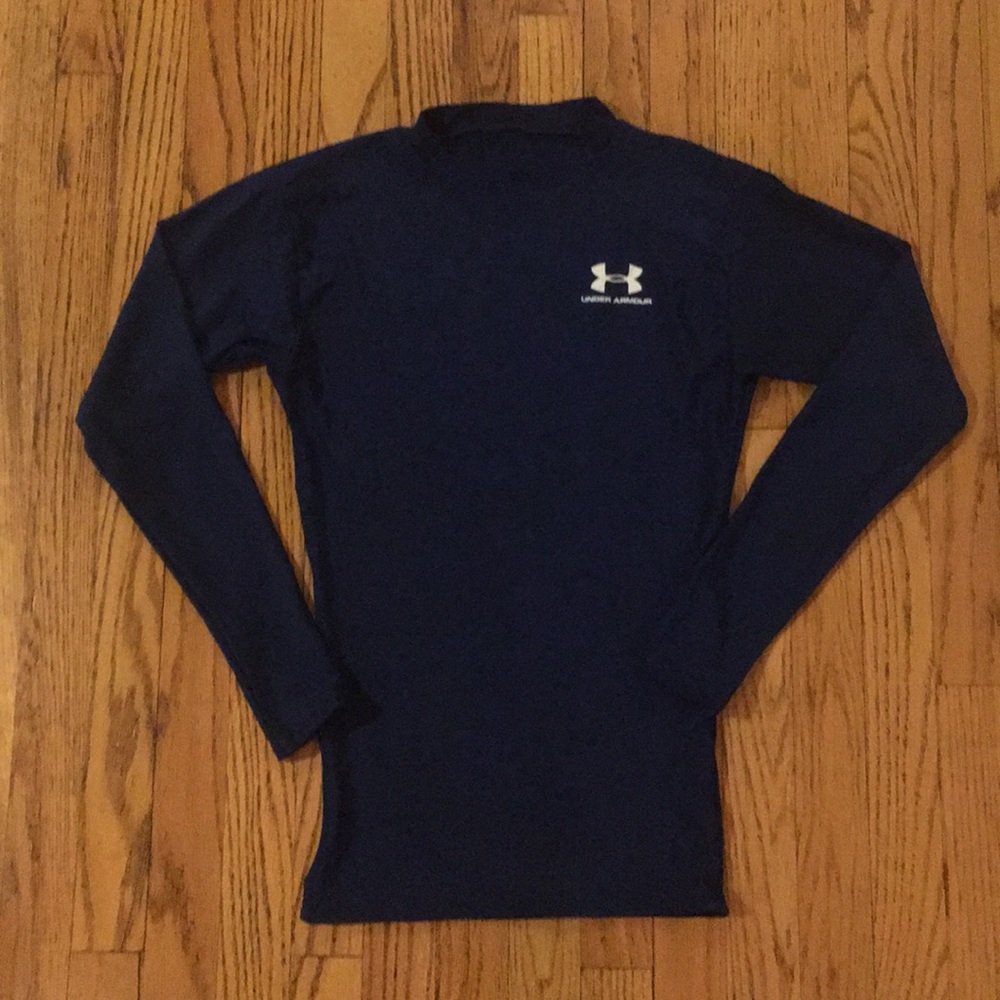 Navy Blue Long Sleeve Top by Under Armour